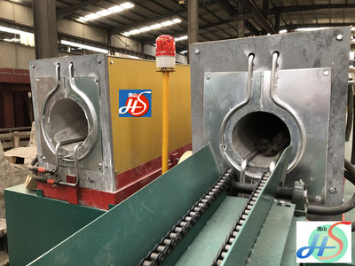 大直径棒料加热的中频炉