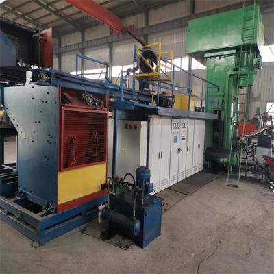 搓板上料中频加热炉